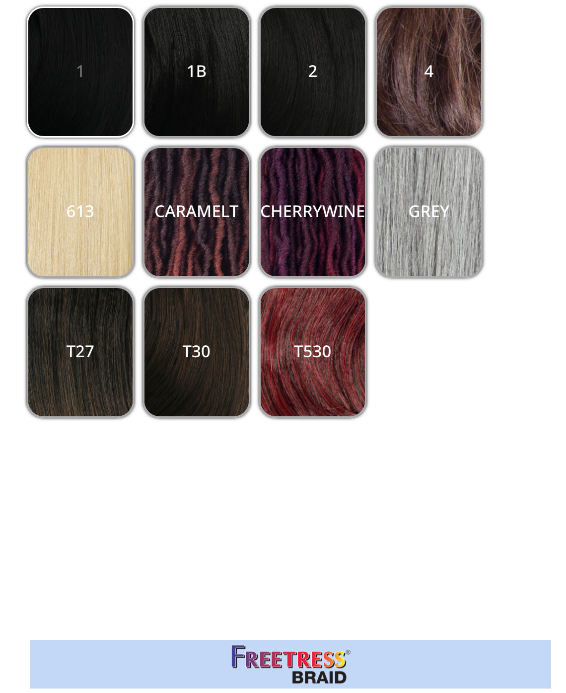 Crochet Braid Semi Naturel Boho Hippie Loc 30" FreeTress