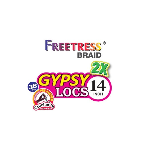 Crochet Braid FreeTress Gypsy Loc 14" Freetress