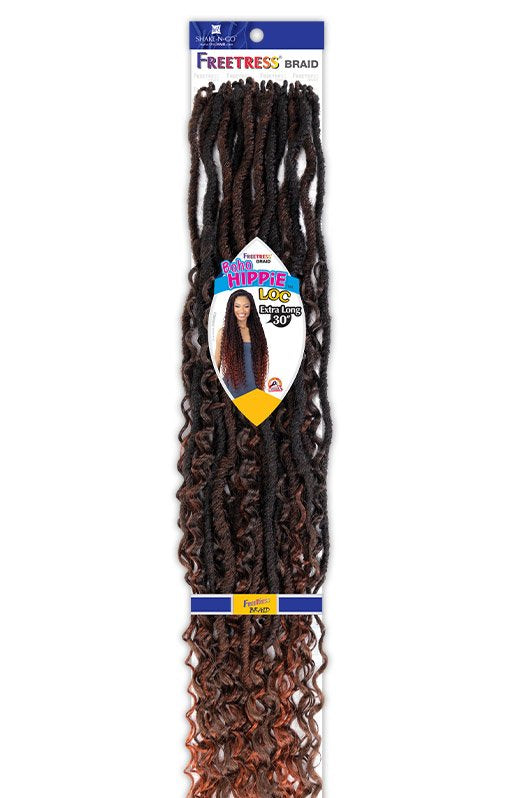 Crochet Braid Semi Naturel Boho Hippie Loc 30" FreeTress
