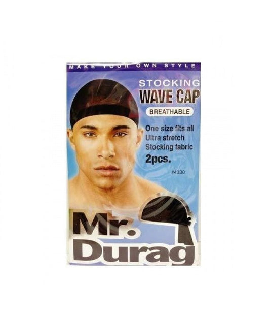 Bonnet Stocking Wave Cap Noir Annie # 4330