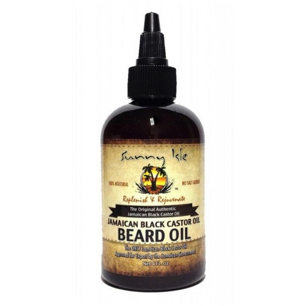 Sunny Isle Jamaican Black Castor Oil Beard Oil 4oz