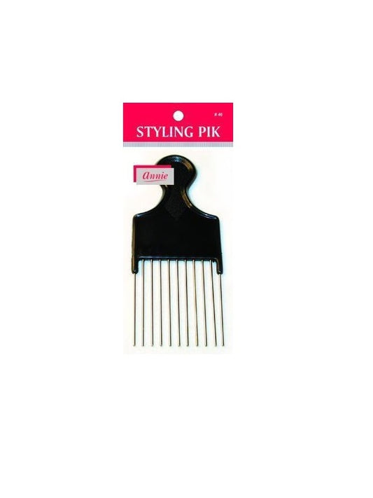 Piegne Afro Metal Styling Pik Regular Black #46 Annie