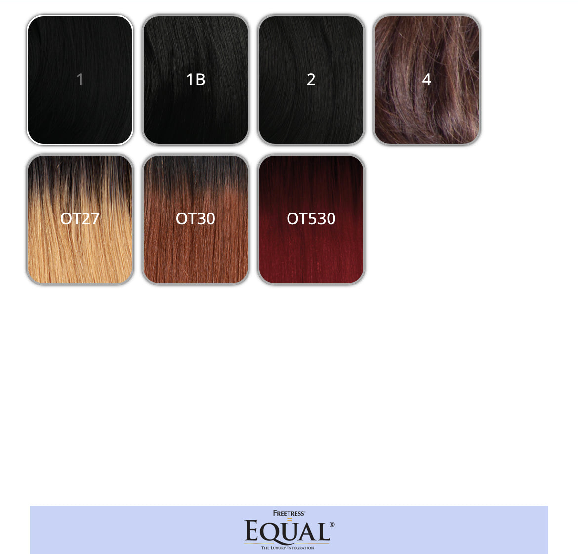 Perruque Semi Naturel Freedom Part 102 Equal