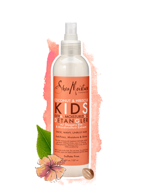 Démêlant Enfant Coconut Hibiscus Kids Extra Moisturizing Detangler
