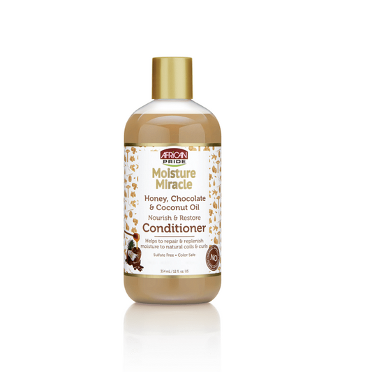 African Pride Moisture Miracle Honey, Chocolate & Coconut Oil Conditioner