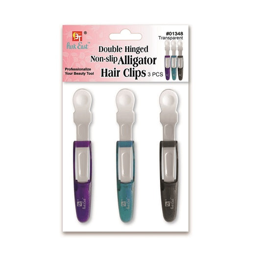 Double Hinged Non Slip Alligator Hair Clip #1348 Beauty Town