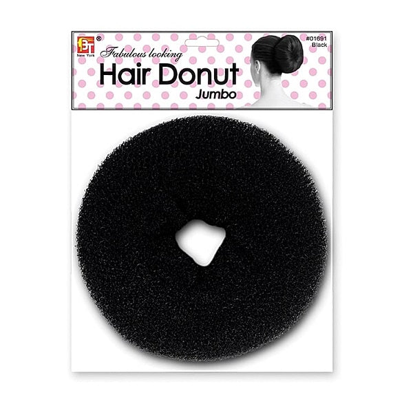 Donut Chignon Noir #1691