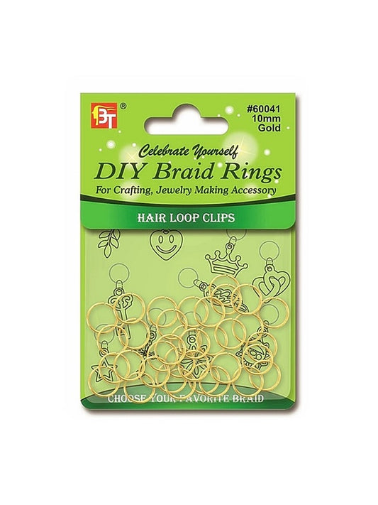 Bague Cheveux Doré 10mm #60041 Beauty Town