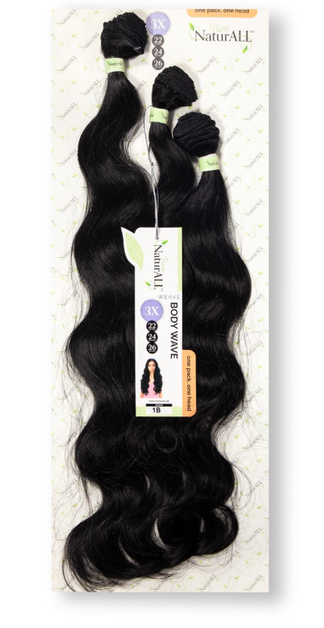 NATURALL 3PCS WVE : BODY WAVE 22/24/26