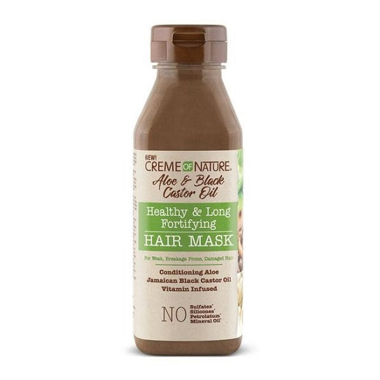 Creme Of Nature Aloe & Black Castor Oil Masque Fortifiant 355ml