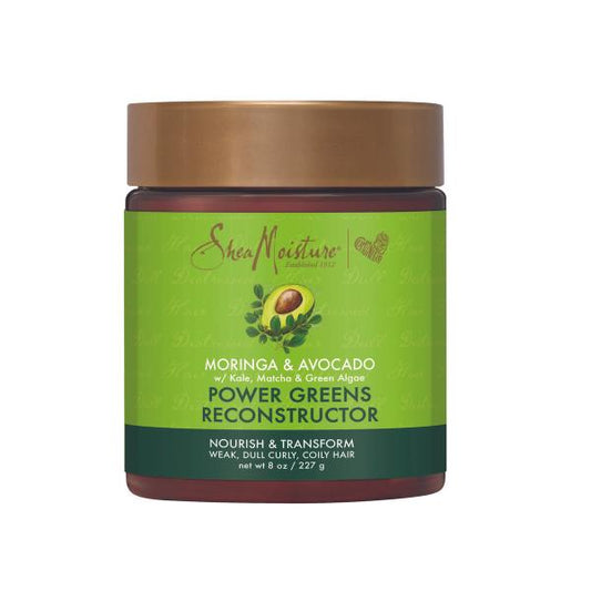 Crème Soins Capillaire Réparatrice à la l’huile de Moringa Avocat SHEA MOISTURE Power Greens Reconstructor 237ml