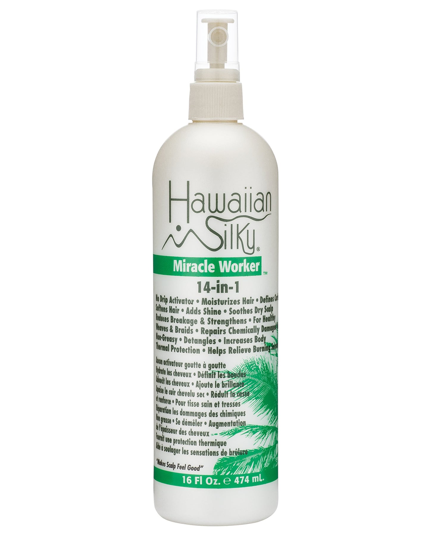 Spray coiffant 14 en 1 HAWAIIAN SILKY Miracle Worker 474ml