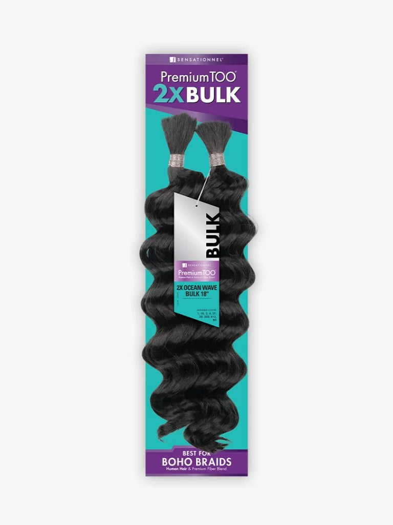 Sensationnel PREMIUM TOO-2X OCEAN WAVE BULK 18″