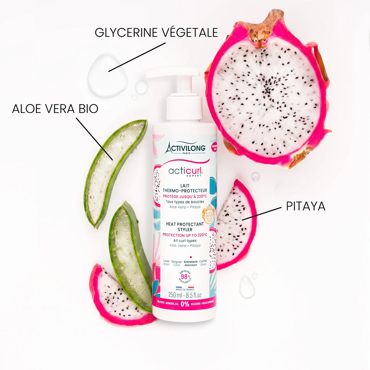 Acticurl Lait thermo-protecteur pour boucles ACTICURL 250ml