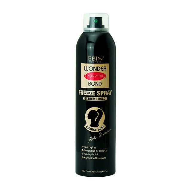 EBIN Wonder Ponytail Bond Freeze Spray – Extreme Hold 245ml