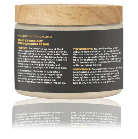 Design Essentials – African Chébé Braid & Twist-Out Strengthening Crème