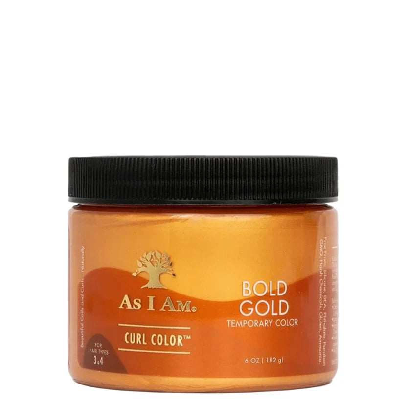 As I Am Curl Color Bold Gold 6oz