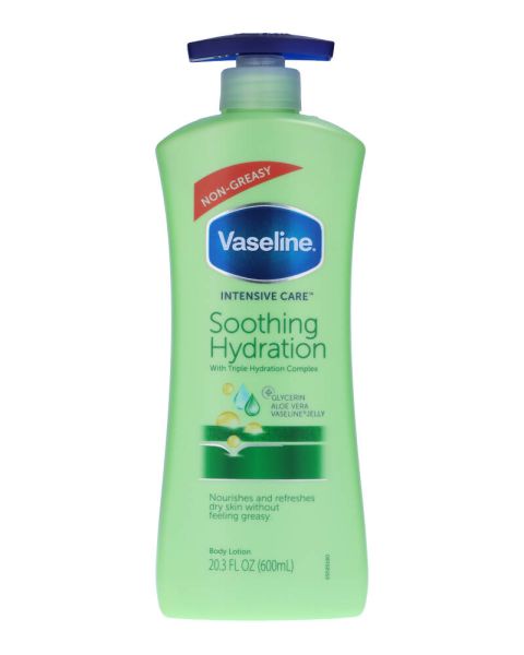 Vaseline Aloe Soothing Hydration Body Lotion 600ml
