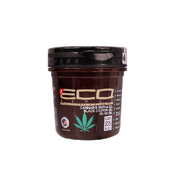 Eco Styler Cannabis Sativa, Black Castor & Olive Oil Gel