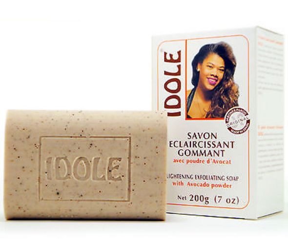 Idole Savon Gommant avec poudre avocat