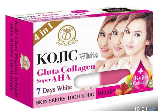 Savon Kojic Gluta Collagen Aha D Gold