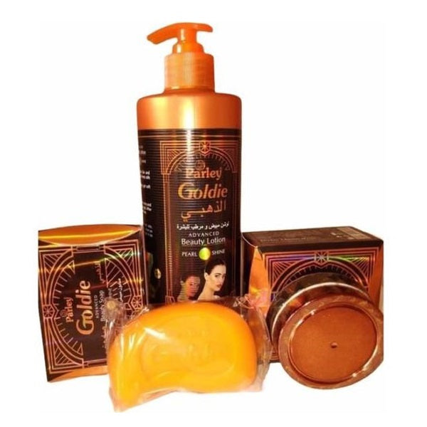 Gamme éclaircissante Goldie perlay 3pcs