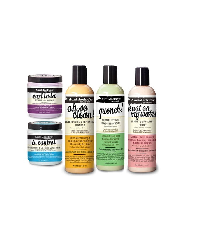 Le Programme Pour Cheveux Bouclé Aunt Jackie’s Curls & Coils Lot
