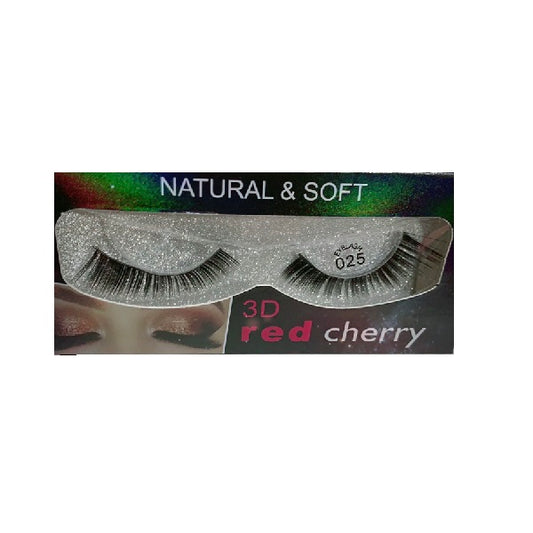 Natural & Soft 3D Red Cherry Faux Cils #025