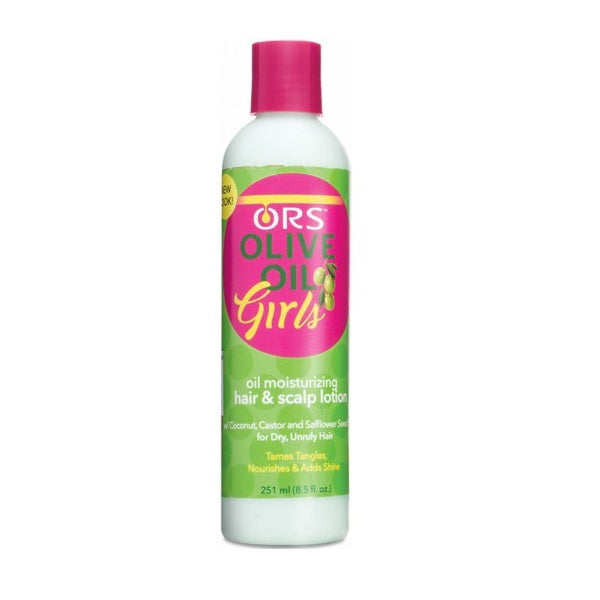 Lait Coiffant Ors Girls Oil Moisturizing Hair & Scalp Lotion 250ml