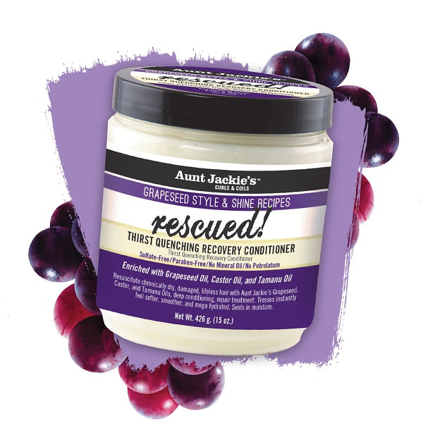 Apres Shampoing Rescued Recovery Conditioner Aunt Jackie’s Grapeseed