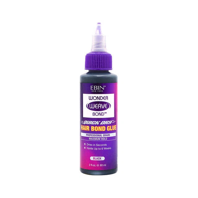 Ebin Wonder Weave Bond Glue-Black 2oz