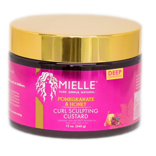 MIELLE ORGANICS Gelée coiffante pour boucles Grenade & Miel 340g (Curl sculpting Custard)