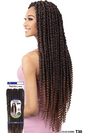 Crochet Braid Semi Naturel Large Passion twist 24" Freetress