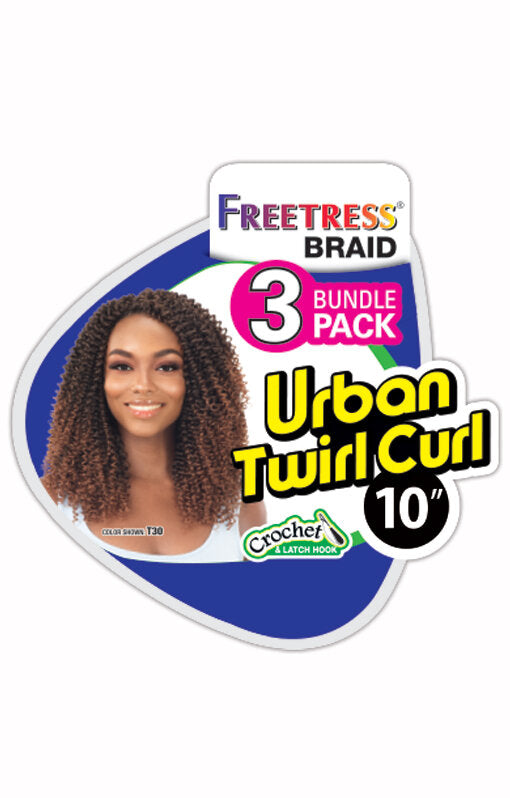 Crochet Braid Semi Naturel Urban Twirl 10" Freetress