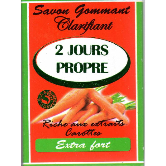 2 Jour Propre Savon Carotte