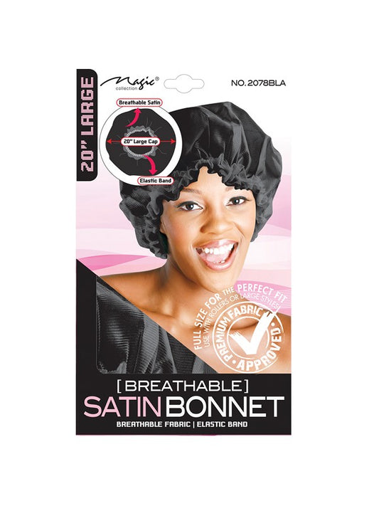 Bonnet Satin Respirant Grand Taille Magic 2078