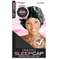 Bonnet Nocturne Magic #2191BLA Satin Sleep Cap