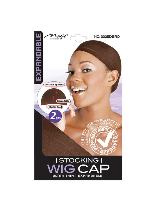 Bonnet Stockig Wig Cap Marron Foncée Magic 2225BRO