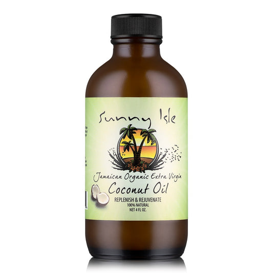 Huile De Coco Extra Vierge Sunny Isle Coconut Jamaican Black Castor Oil