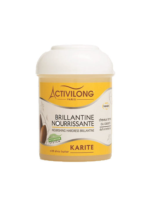 Pommade Brillantine nourrissante au beurre de Karité Activilong 125ml