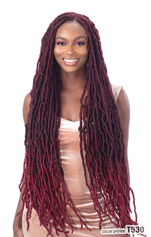 Crochet Braid Semi Naturel Pre-looped Nikki Loc 30" Freetress