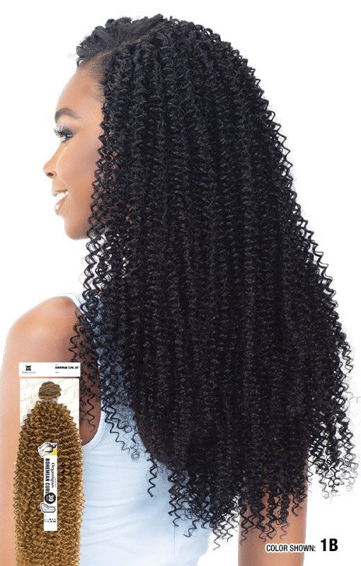 Tissage Semi Naturel Complet Organique Bohemian Curl 30" Shake N Go