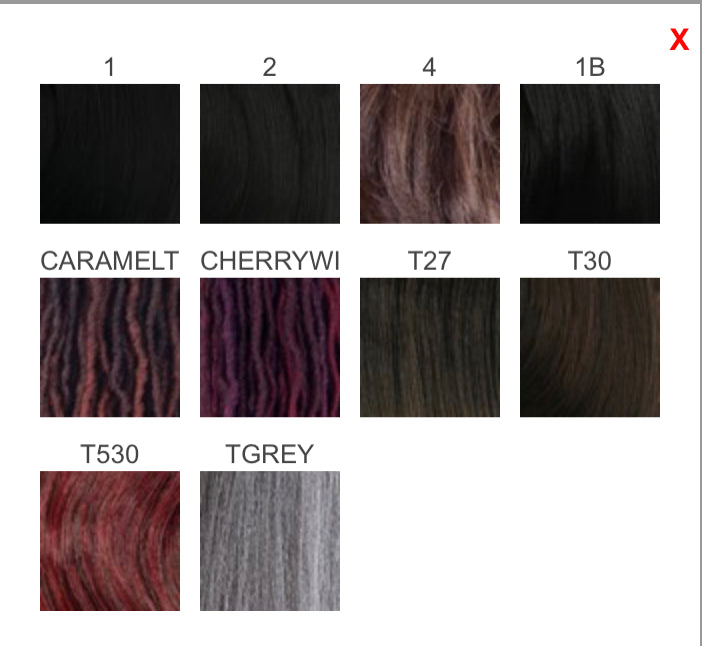 2xCrochet Braid Wand Curl Braid Freetress