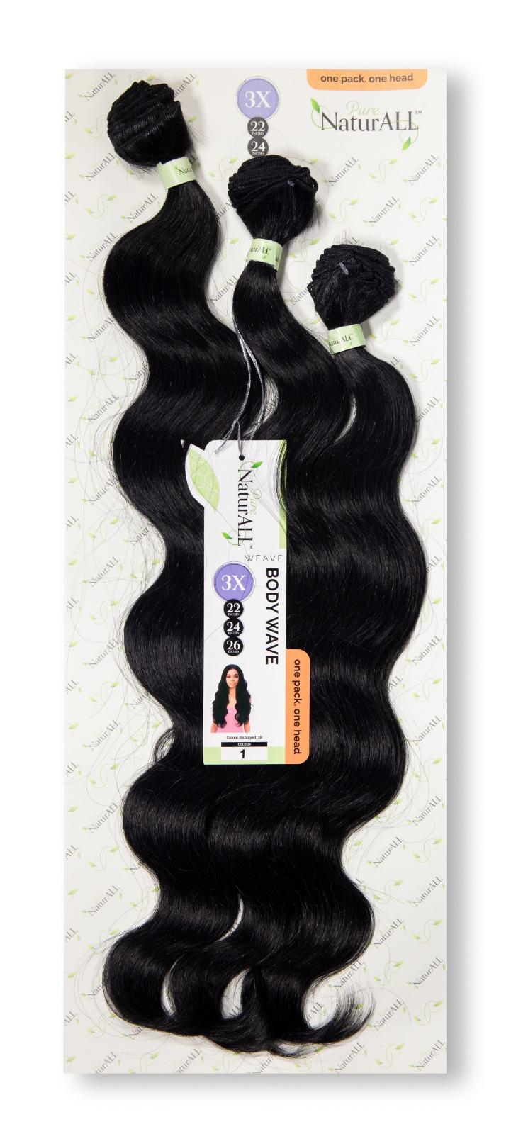 NATURALL 3PCS WVE : BODY WAVE 22/24/26