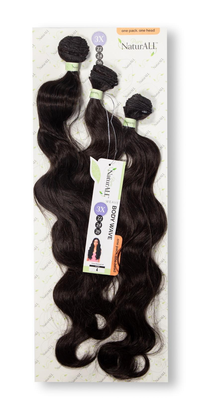 NATURALL 3PCS WVE : BODY WAVE 22/24/26