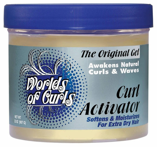 WORLD OF CURLS - EXTRA DRY GEL ACTIVATOR 32 OZ supar