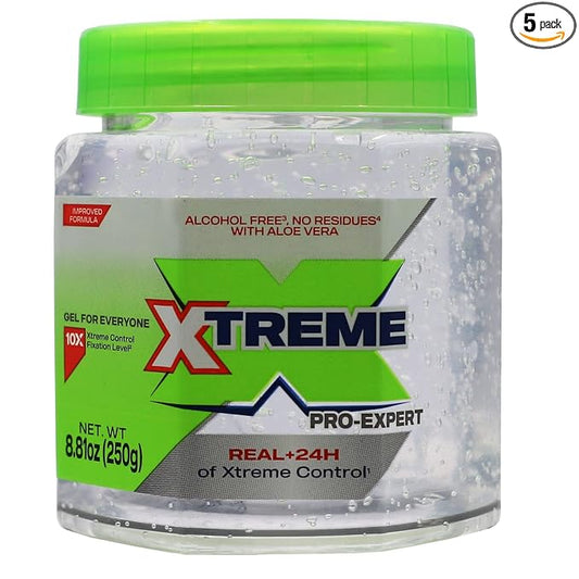 Xtreme Pro-Expert Clear Styling Hair Gel, 8.8 Oz