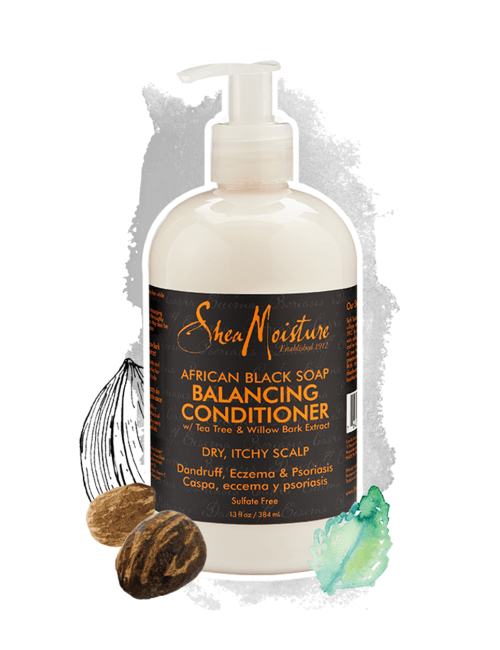 Après shampooing Shea Moisture African Black Soap Balancing Conditioner