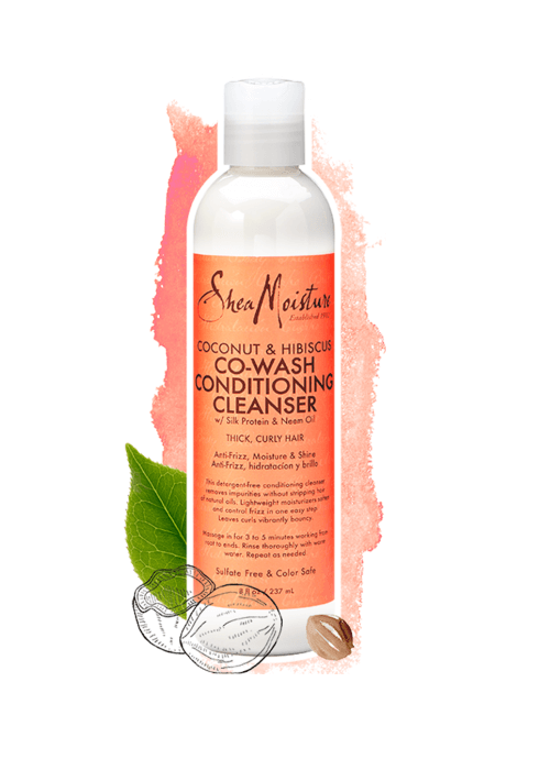 Shea Moisture Coconut Hibiscus Co-Wash Conditioning Cleanser