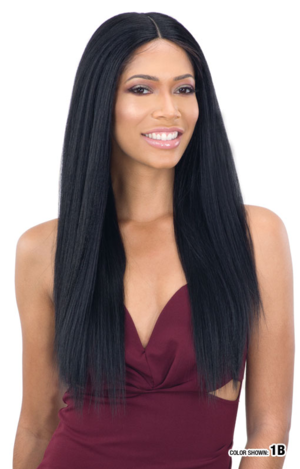 Perruque Semi Naturel Lace Front LIGHT YAKY STRAIGHT 24" Organique